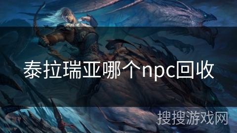 泰拉瑞亚哪个npc回收