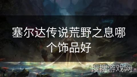 塞尔达传说荒野之息哪个饰品好