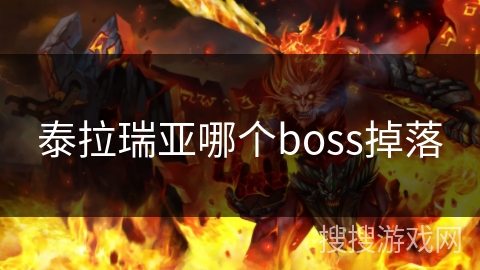 泰拉瑞亚哪个boss掉落