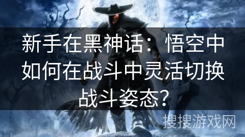 新手在黑神话：悟空中如何在战斗中灵活切换战斗姿态？