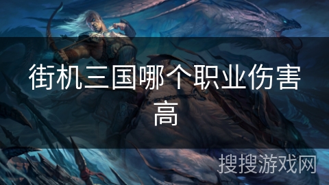 街机三国哪个职业伤害高
