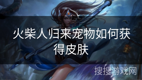 火柴人归来宠物如何获得皮肤