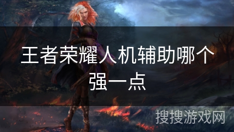 王者荣耀人机辅助哪个强一点
