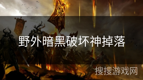 野外暗黑破坏神掉落