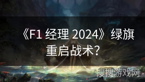 《F1 经理 2024》绿旗重启战术？
