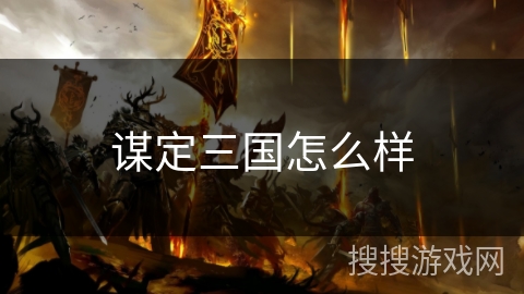 谋定三国怎么样