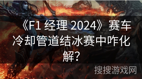 《F1 经理 2024》赛车冷却管道结冰赛中咋化解？