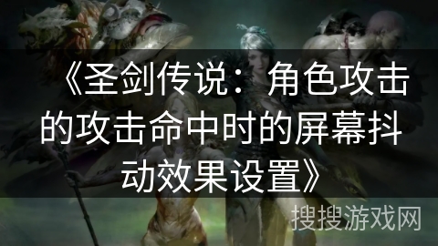 《圣剑传说：角色攻击的攻击命中时的屏幕抖动效果设置》