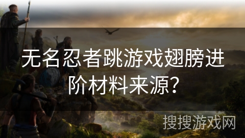 无名忍者跳游戏翅膀进阶材料来源？