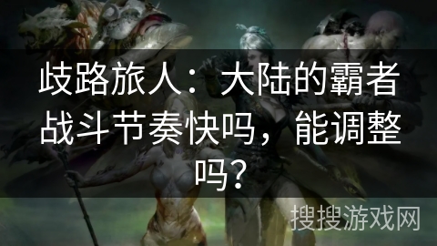 歧路旅人：大陆的霸者战斗节奏快吗，能调整吗？