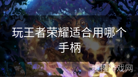 玩王者荣耀适合用哪个手柄